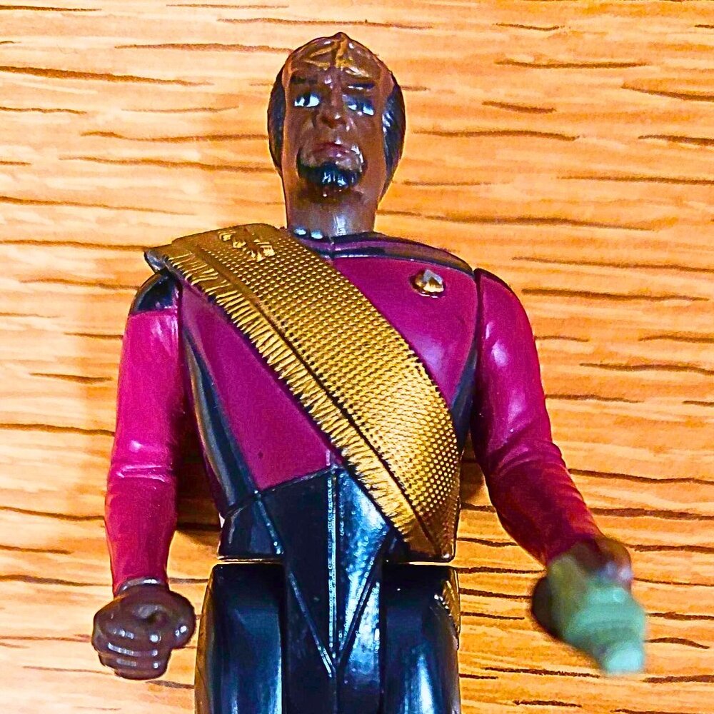 Worf - Star Trek The Next Generation (TNG) -Vintage - Galoob - 1988